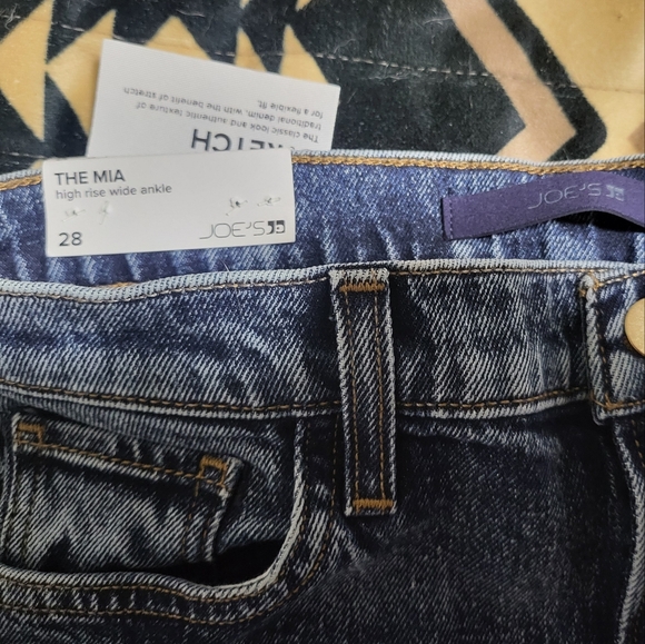 Brand New With Tags Joe's The Mia High Rise Wide Leg Size 28 Womens Size 6 Jeans - Picture 12 of 12